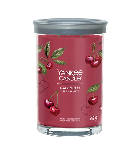 Yankee Candle Black Cherry signature tumbler large 567 g