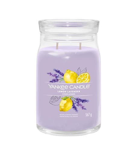 Yankee Candle Lemon Lavender signature large candle 567 g