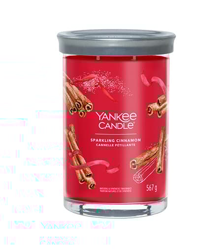 Yankee Candle Sparkling Cinnamon signature tumbler large 567 g