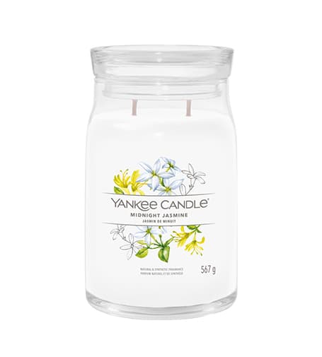 Yankee Candle Midnight Jasmine signature candle large 567 g
