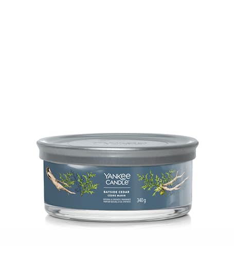 Yankee Candle Bayside Cedar signature tumbler 5 wicks 340 g