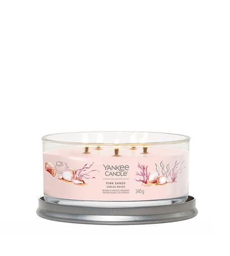Yankee Candle Pink Sands signature tumbler 5 wicks 340 g