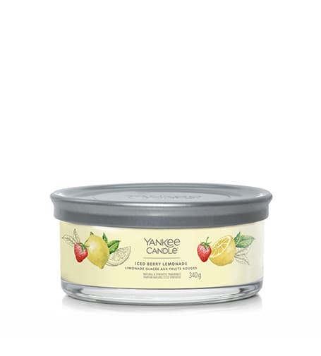 Yankee Candle Iced Berry Lemonade signature tumbler 5 wicks 340 g