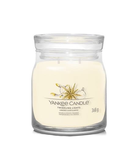 Yankee Candle Twinkling Lights signature candle medium 368 g