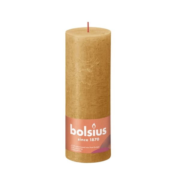 Bolsiusljus 19x6,8 cm Honung Rustik