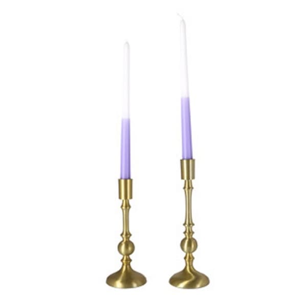 Dip Dye Ljusvax Lila 30,5x2,2 cm 4 Styck