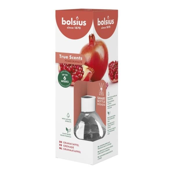 Bolsius True Scents Duftstænger Granatæble 60 ml