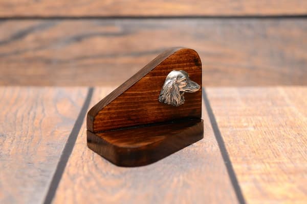 Tax - träljusstake med hund, värmeljusställ, hundminnesmärke av Art-Dog