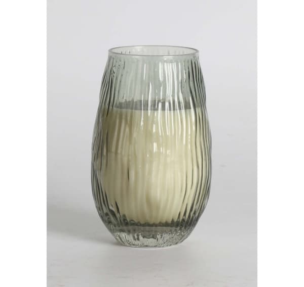 Doftljus i glas NATURE GREEN H13,5cm, Evergreen