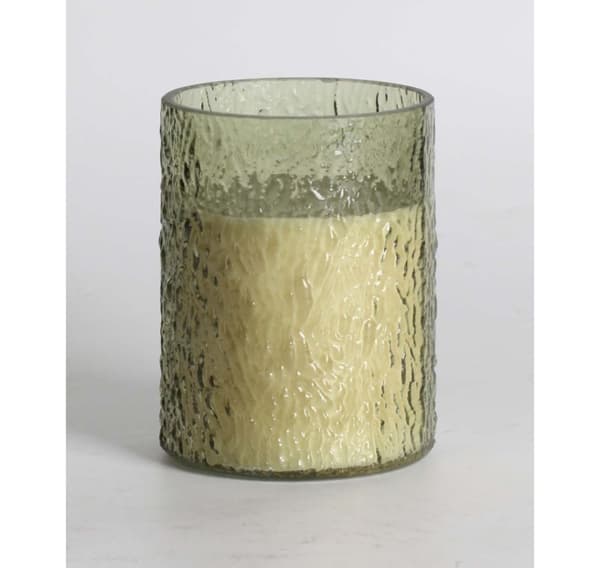 Duftlys i glas NATURE GREEN H13cm, Tranquil Summer