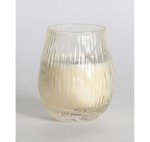 Duftlys i glas NATURE GRØN H10,8cm, Fresh Aromatic