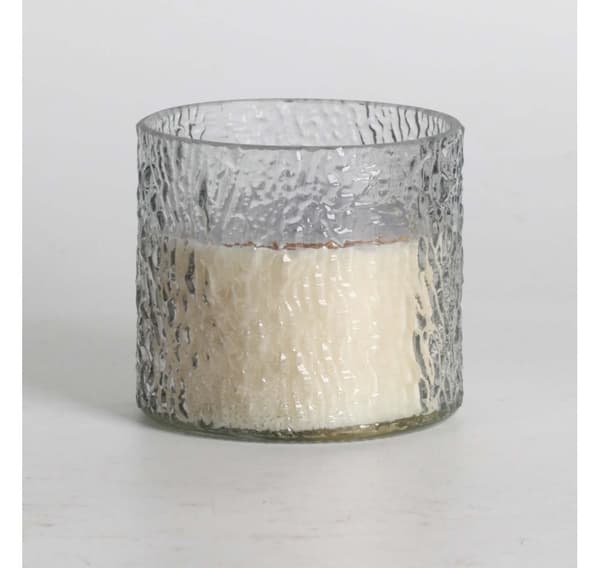 Duftlys i glas NATURE GREEN H9cm, Northern Forest