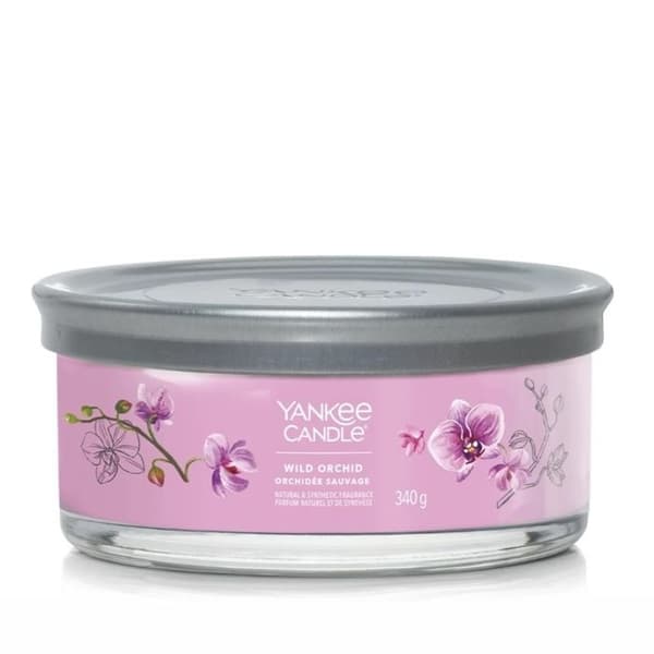 Bougie signature Orchidée sauvage 5 mèches - Yankee Candle