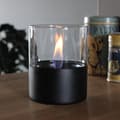 Miniatyrbild 3 av 3: Lilly 10 Svart Bordslampa Tenderflame