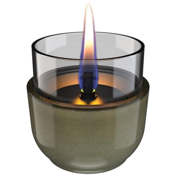 Laddningsbar bordslampa Violet 8 Reactive Glaze Green Tenderflame