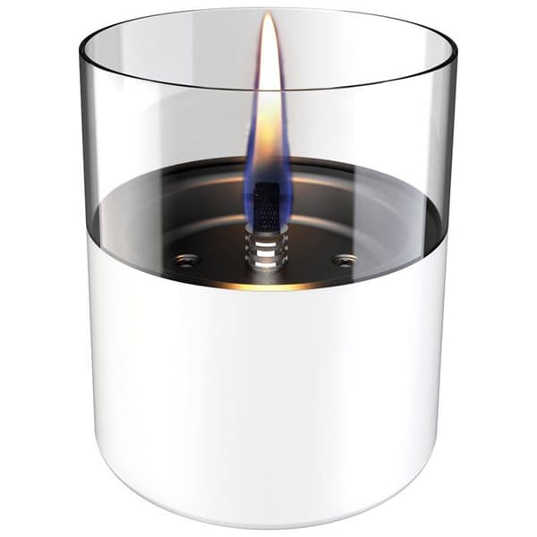Återuppladdningsbar bordsljus Lilly 10 Vit Tenderflame