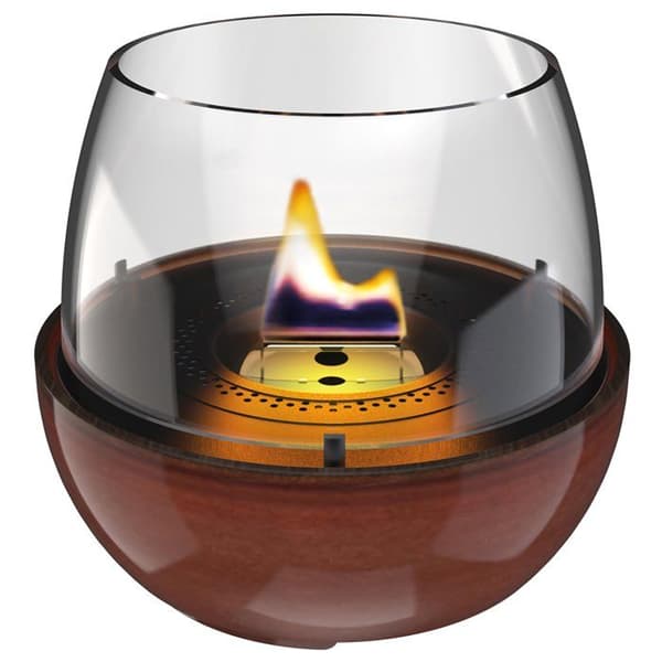 Bordslampa laddningsbar Tulip 18 Reaktiv Glasyr Amber TenderFuel