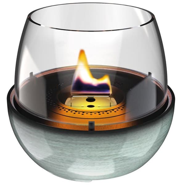 Laddningsbar bordsljus Tulip 18 Grön Tenderflame