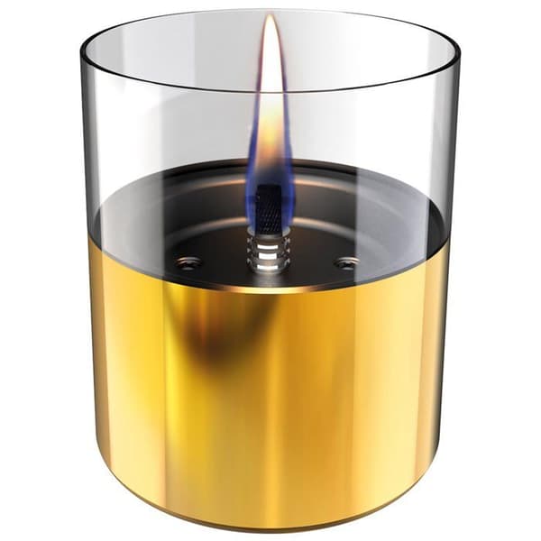 Laddningsbar bordslykta Lilly 10 Gold Tenderflame