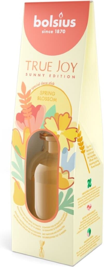 Bolsius Fragrance Sticks True Joy Spring Blossom 80 ml