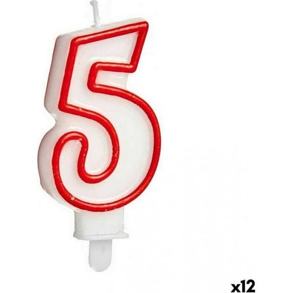Ljus - BIGBUY PARTY - Standard - Flerfärgad - 16,5 x 9 x 15 cm - Festdekoration