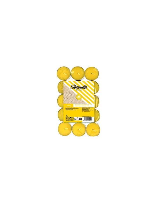 BOUGIE CHAUFFE PLAT PM X 30 CITRONNELLE - LA FRANCAISE
