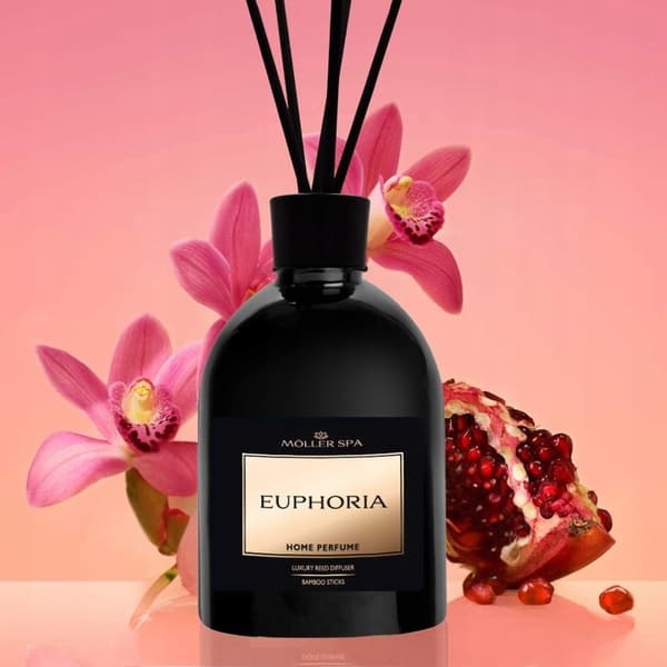 EUPHORIA duftspreder til hjemmet op til 90 dages opfriskerpinde 250ml