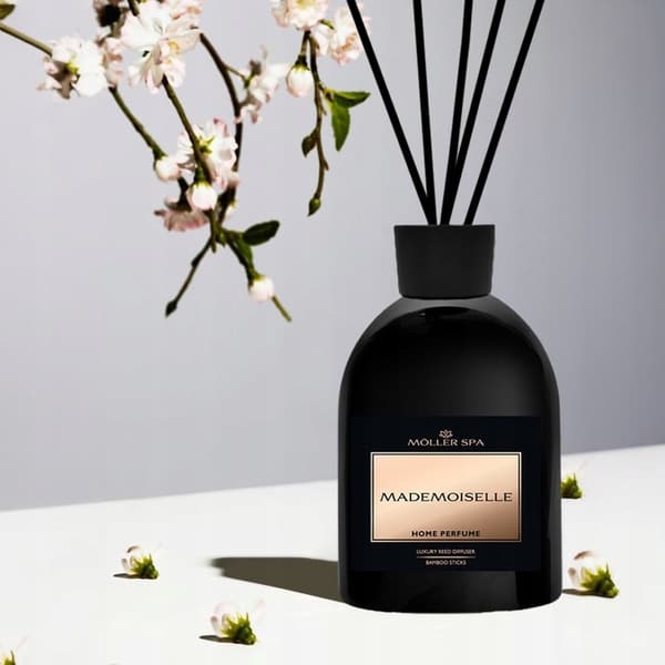 Diffuser parfume duft madomoiselle til hjemmet 90 dages freshener sticks 250ml