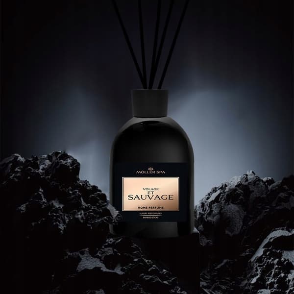 Diffuser til hjemmeparfume duft sauvage op til 90 dage freshener sticks 250ml