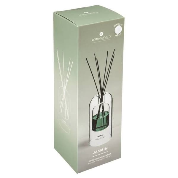 Doftspridare - Atmosphera - Jasmin - 150 ml - 6 Sticks - Samtida design