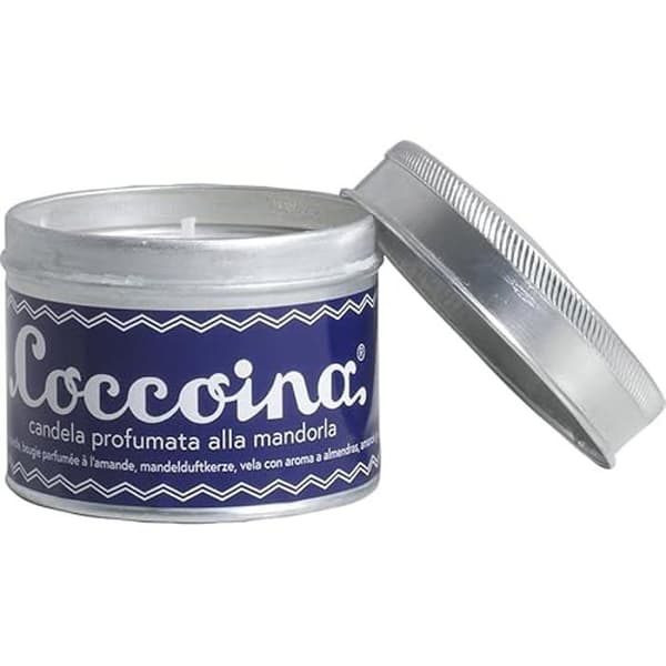 Doftljus - COCCOINA - mandel - soja- och paraffinvax - aluminiumkruka