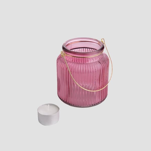 lykta | FIG | rosa | 10x11cm | 728211