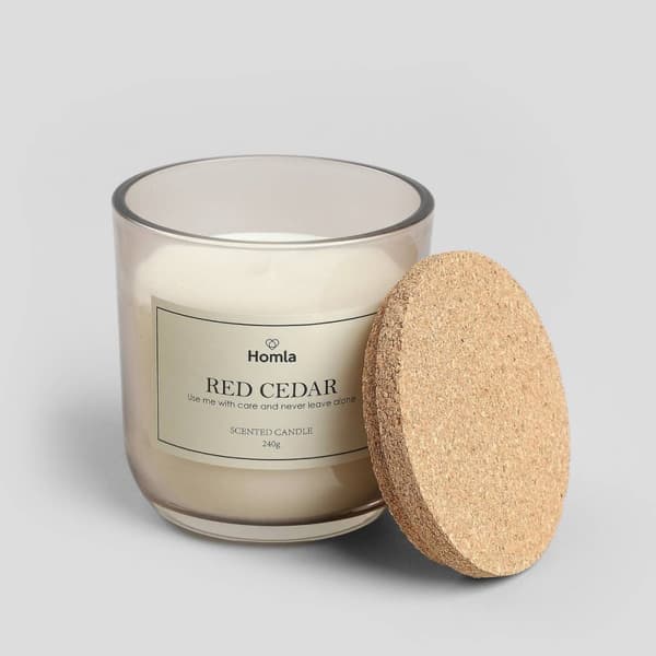 Duftlys | VERDE PP3 | Rød cedertræ | 240 g | 738470
