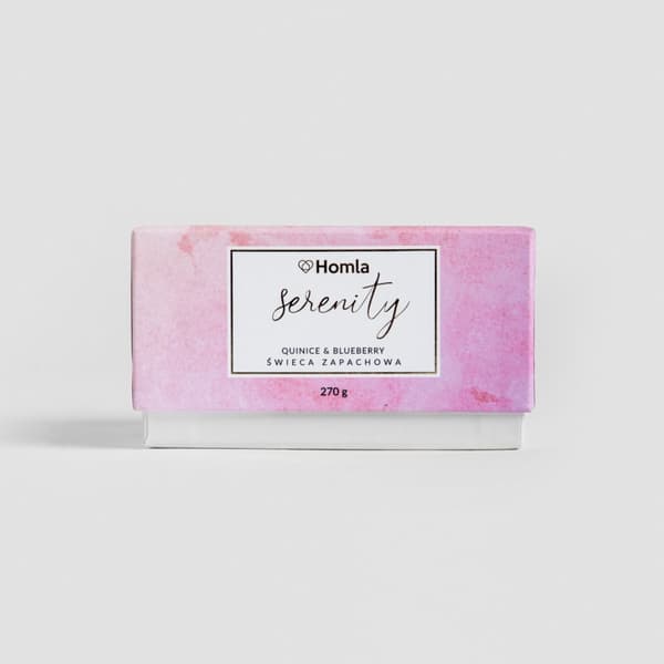 SERENITY Quinice & Blueberry Duftlys 270 G