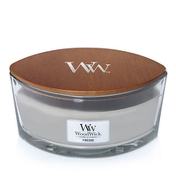 Duftlys Woodwick Core Ellipse Fireside 453 g