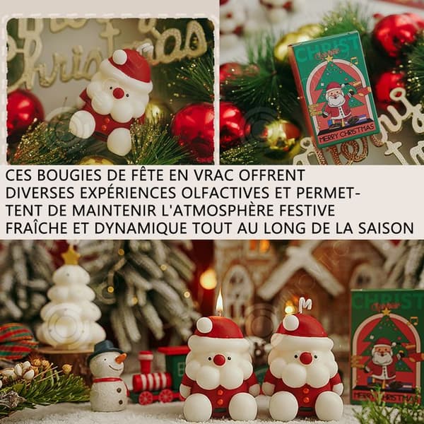INN Doftljus 5,9x5,3x7,5cm Tecknad doftljus presentförpackning liten julklapp utsökt souvenir njut av souvenir