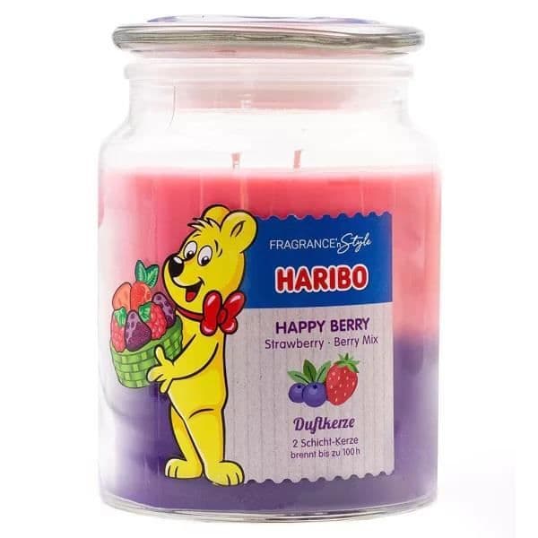 Doftljus Haribo Happy Berry - 510g