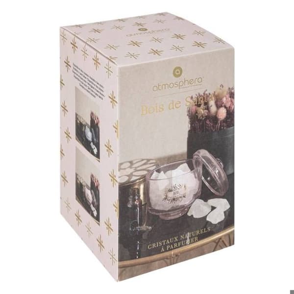 Naturliga kristallstenar "Night" - sandelträ - 10ml - Rosa - Atmosphera inredningsdesign