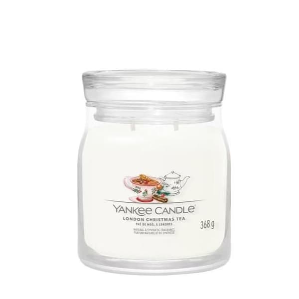 Bougie Thé de Noël i London medelstorlek - Yankee Candle