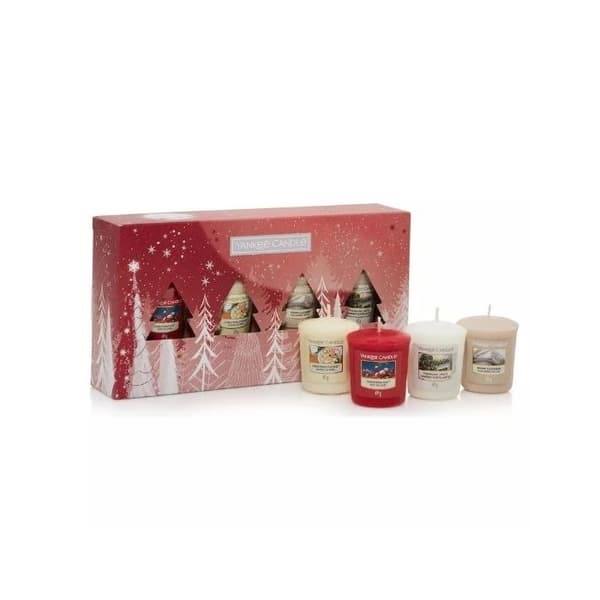 2023 jullåda med 4 votivljus - Yankee Candle