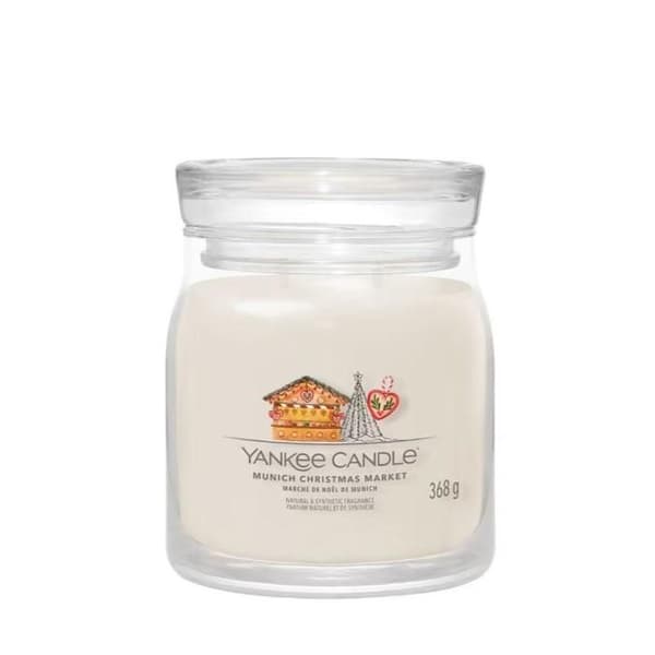 Bougie Julmarknad München medelstor - Yankee Candle