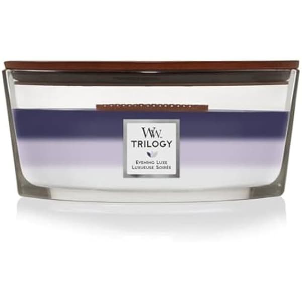 Doftljus - WOODWICK - Elipsa Trilogy - Luxe du soir - 453.6g - Samtida