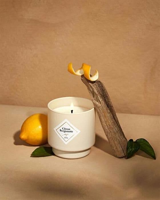 Doftljus 36h med guldarmband Les Surprenantes Lemon Bergamot 320280