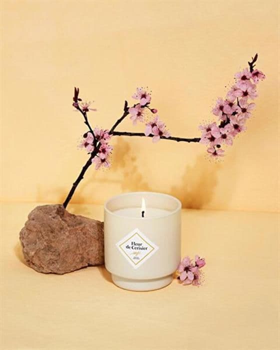 Doftljus 36h med armband Beige Les Essentielles Cherry Blossom 320323