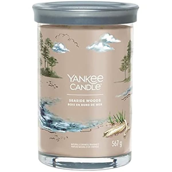 Yankee Candle Signature doftljus | Stort glasljus med dubbel veke | Långbrännande sojavaxblandning |