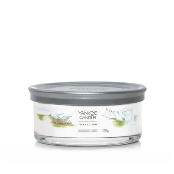 Bougie signature bomullsfräsch 5 veker - Yankee Candle