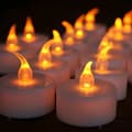 Miniatyrbild 1 av 4: LED-ljus - Gult - Set om 24 - Flameffekt - Inomhus - Blandat