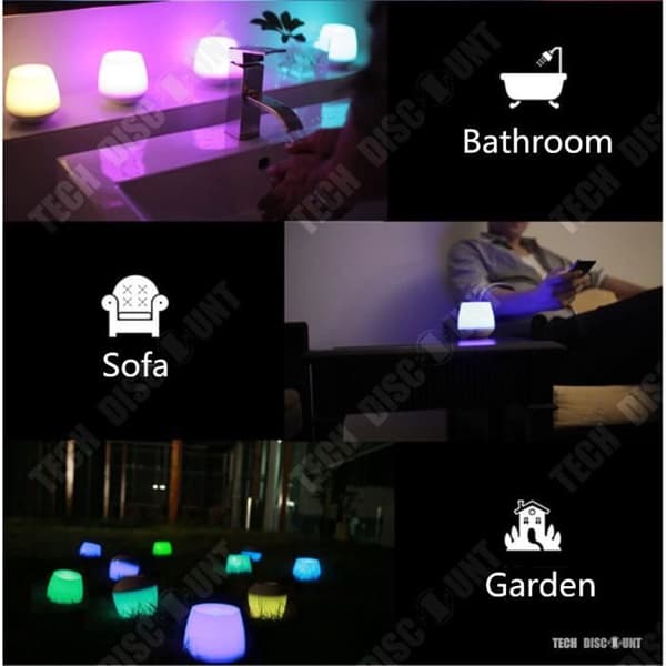 TD® Smart ljus bluetooth LED-ljus födelsedag inomhustelefon timer trådlös usb-lampa dekoration nattlampa present