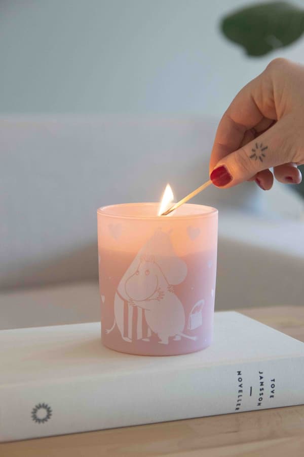 Doftljus Moomin Love Pluto Design