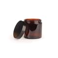 Miniatyrbild 1 av 2: Amber glasstank med lock 500 ml